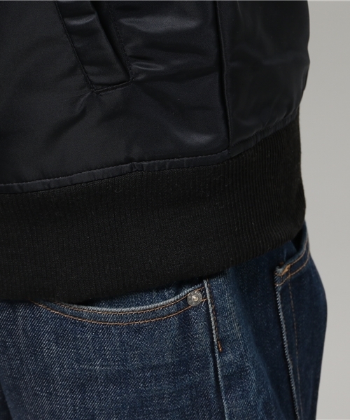 DAMMY（ダミー）の「DAMMY/MA-1（ミリタリージャケット・メンズ・ホワイト/ブラック・FREE）」の13枚目の写真