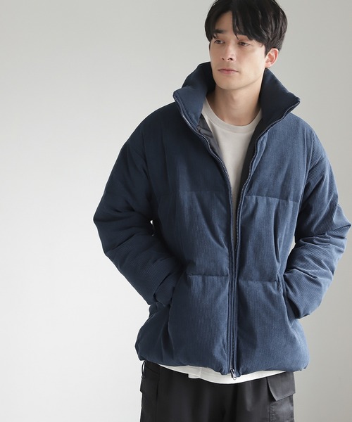 LAKOLE（ラコレ）の「コーデュロイ中綿ジャケット / 124255（その他アウター・メンズ・ブラック/ライトグレー/キャメル/ブルー・MEDIUM/LARGE/X-LARGE）」の3枚目の写真