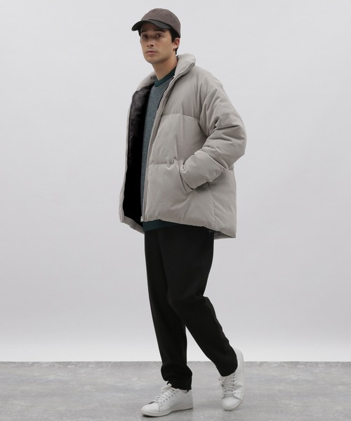 LAKOLE（ラコレ）の「コーデュロイ中綿ジャケット / 124255（その他アウター・メンズ・ブラック/ライトグレー/キャメル/ブルー・MEDIUM/LARGE/X-LARGE）」の12枚目の写真