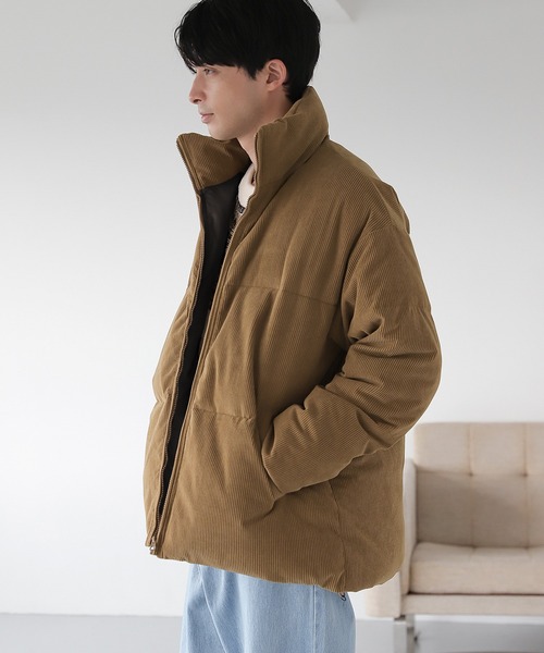 LAKOLE（ラコレ）の「コーデュロイ中綿ジャケット / 124255（その他アウター・メンズ・ブラック/ライトグレー/キャメル/ブルー・MEDIUM/LARGE/X-LARGE）」の11枚目の写真
