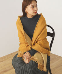 BEAMS HEART | BEAMS HEART / リバーシブル バイカラー ストール(ストール/ショール)