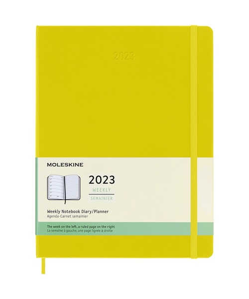セール モレスキン 手帳 23年1月始まり 12カ月ウィークリーダイアリー ハードカバー Xlサイズ 手帳 メモ帳 Moleskine モレスキン のファッション通販 Zozotown