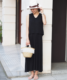 Jewel Changes | 【WEB限定】 3WAY / JC カット　マキシワンピース & トップスセット / マキシ /(ワンピース)