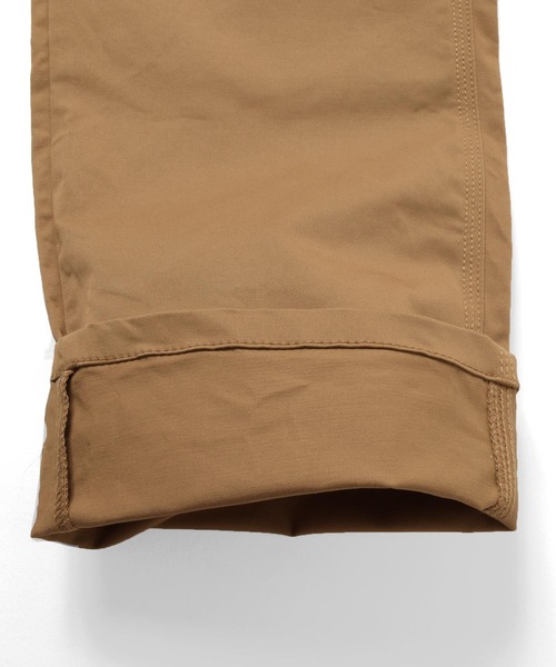 GLAZOS（グラソス）の「[ワイドテーパード]ストレッチツイル・カーゴパンツ（カーゴパンツ・キッズ・ベージュ/カーキ/ブラック・140cm/150cm/160cm/170cm）」の9枚目の写真