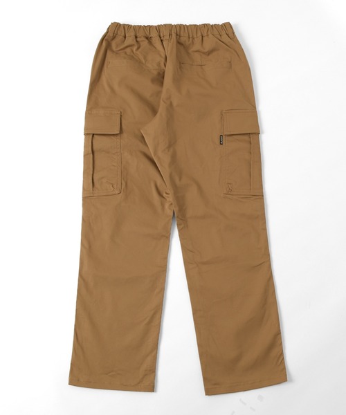 GLAZOS（グラソス）の「[ワイドテーパード]ストレッチツイル・カーゴパンツ（カーゴパンツ・キッズ・ベージュ/カーキ/ブラック・140cm/150cm/160cm/170cm）」の12枚目の写真