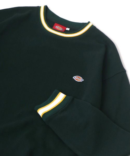 Dickies(ディッキーズ)の「Dickies/ディッキーズ オーバーサイズ ワンポイントロゴ スウェット レディース メンズ トレーナー(スウェット・レディース・アッシュグレー/ダークグリーン/チャコール/グレー系その他・M/L/XL)」の4枚目の写真