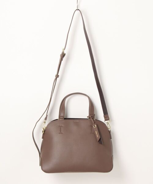 and it_（アンドイット）の「Legato Largo かるいかばんフェイクレザー 2WAYショルダー（ショルダーバッグ・レディース・グレイッシュベージュ/アイボリー/ブラック/ブルーグレー/パープル/ライトブラウン/オリーブ・FREE）」の21枚目の写真