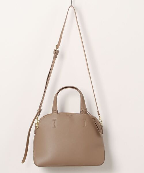 and it_（アンドイット）の「Legato Largo かるいかばんフェイクレザー 2WAYショルダー（ショルダーバッグ・レディース・グレイッシュベージュ/アイボリー/ブラック/ブルーグレー/パープル/ライトブラウン/オリーブ・FREE）」の22枚目の写真