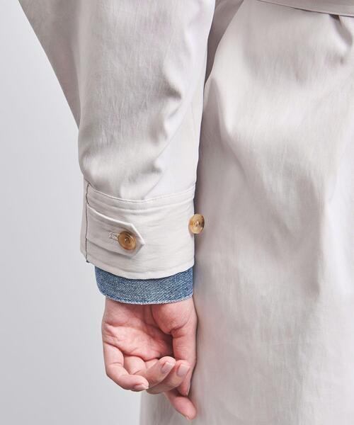 UNITED ARROWS（ユナイテッドアローズ）の「P タックスリーブ トレンチコート（トレンチコート・レディース・オフホワイト/ベージュ/イエロー・36/38/34）」の12枚目の写真