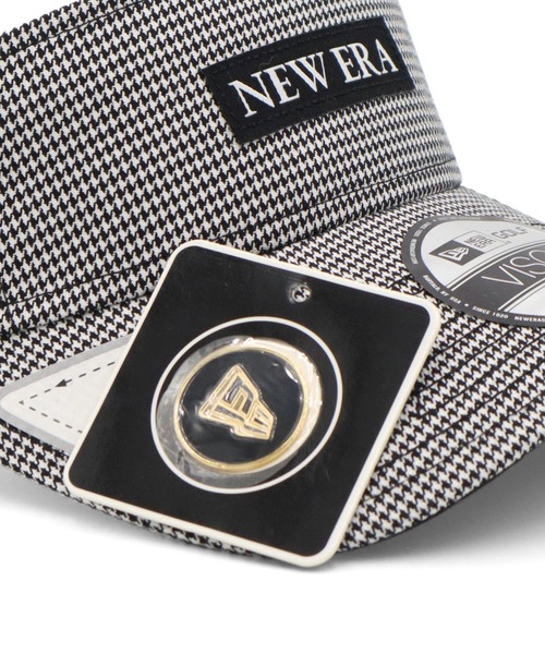 NEW ERA(ニューエラ)の「ニューエラ ゴルフ サンバイザー ハウンズトゥース(サンバイザー・メンズ・グレー/ブラック・FREE)」の12枚目の写真
