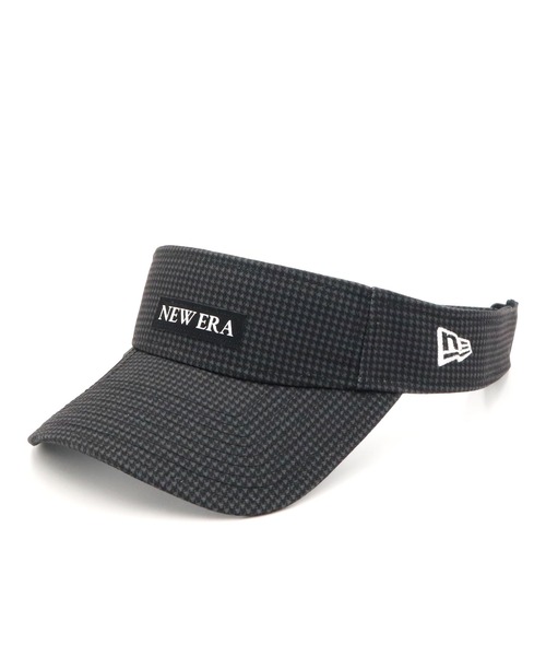 NEW ERA(ニューエラ)の「ニューエラ ゴルフ サンバイザー ハウンズトゥース(サンバイザー・メンズ・グレー/ブラック・FREE)」の3枚目の写真