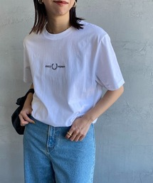 [FRED PERRY/フレッドペリー] ローレルリース刺繍 ショートスリーブTシャツ