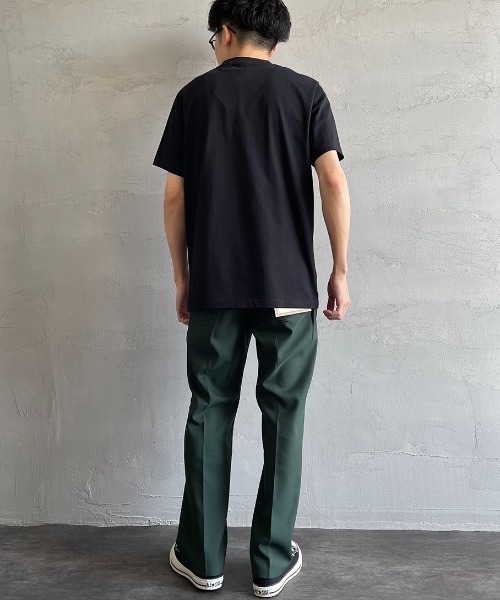 FRED PERRY/フレッドペリー] ローレルリース刺繍 ショート