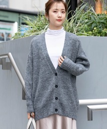 Andemiu | ミックスユルニットカーディガン184389(カーディガン/ボレロ)