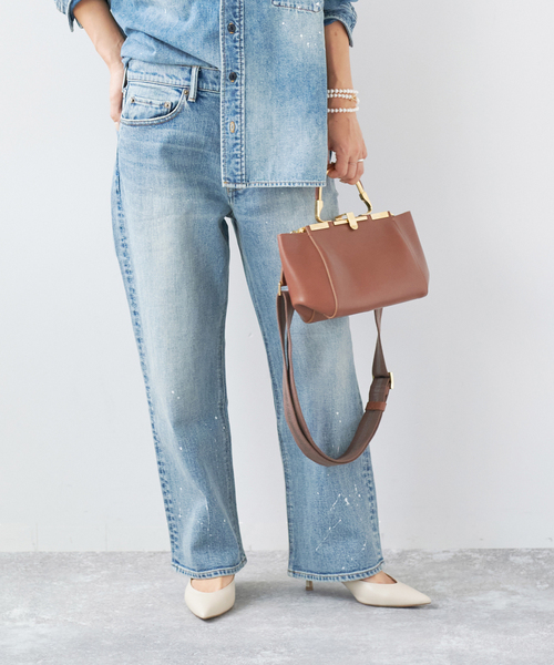 plage(プラージュ)の「les Tendre PENKI デニム(デニムパンツ・レディース・サックスブルー・32/34/36/38)」の19枚目の写真