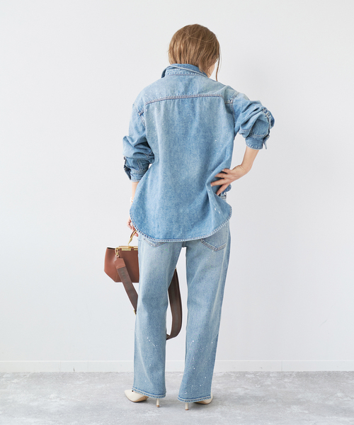 Plage les Tendre PENKI DENIM ペンキ　デニム セール】les Tendre PENKI デニム（デニムパンツ）｜Plage