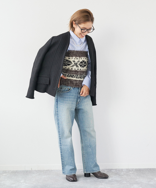 plage(プラージュ)の「les Tendre PENKI デニム(デニムパンツ・レディース・サックスブルー・32/34/36/38)」の15枚目の写真