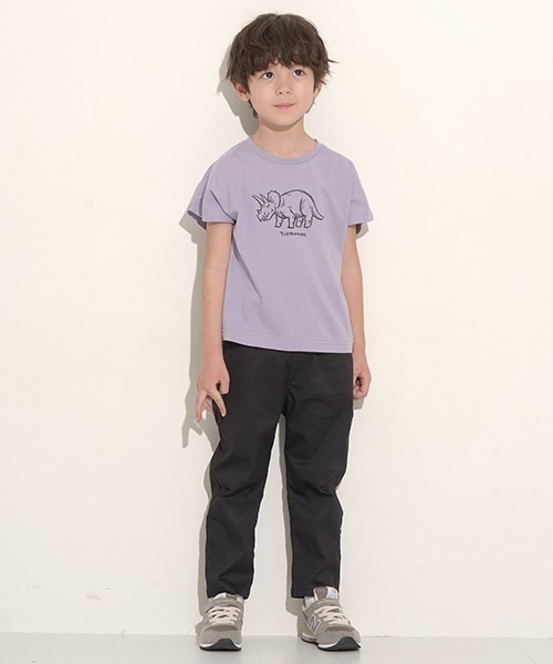 b・ROOM（ビールーム）の「バルーンシルエットのびのびカラーパンツ（その他パンツ・キッズ・ブラック/アイボリー/ベージュ・100cm/110cm/120cm/130cm/140cm/150cm）」の2枚目の写真