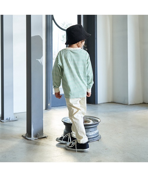 b・ROOM（ビールーム）の「バルーンシルエットのびのびカラーパンツ（その他パンツ・キッズ・ブラック/アイボリー/ベージュ・100cm/110cm/120cm/130cm/140cm/150cm）」の5枚目の写真