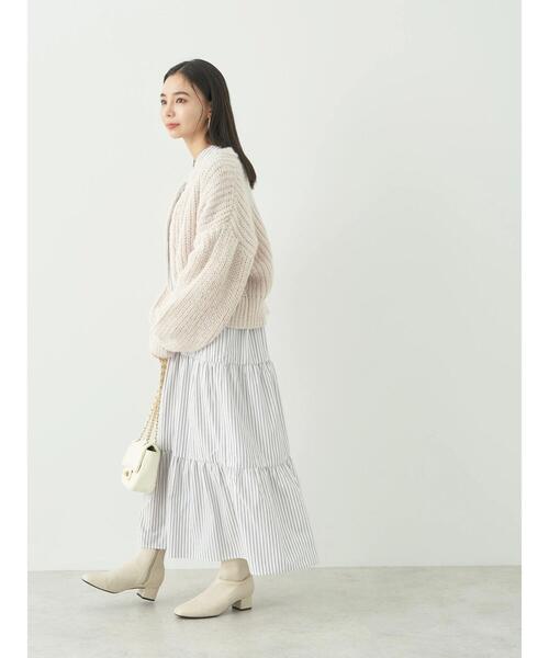 earth music&ecology（アースミュージックアンドエコロジー）の「ティアードシャツワンピース（ワンピース・レディース・ピンク系その他/ブルー系その他4/ブルー系その他6・FREE）」の11枚目の写真