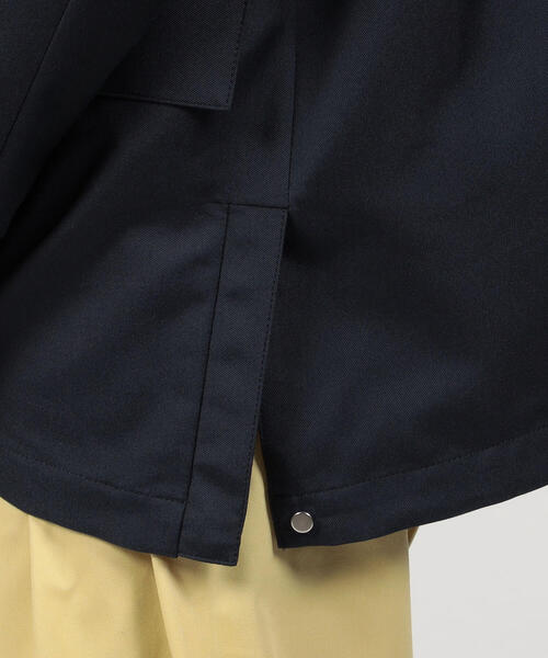 TOMORROWLAND （トゥモローランド）の「シルクポリエステルツイル フィールドコート（ブルゾン・メンズ・ライトグレー/ダークブルー・M/XS/S）」の14枚目の写真