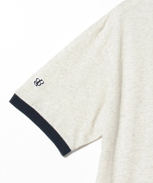 BEAMS BOY（ビームスボーイ）の「Champion × BEAMS BOY / 別注 リンガーTシャツ（Tシャツ/カットソー・レディース・ホワイト/ナチュラル・X-SMALL/SMALL）」の17枚目の写真