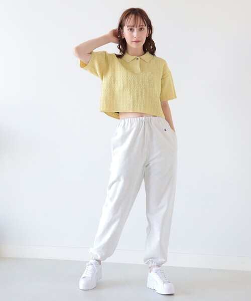 Ray BEAMS（レイビームス）の「Ray BEAMS / ガラアミ クロップド