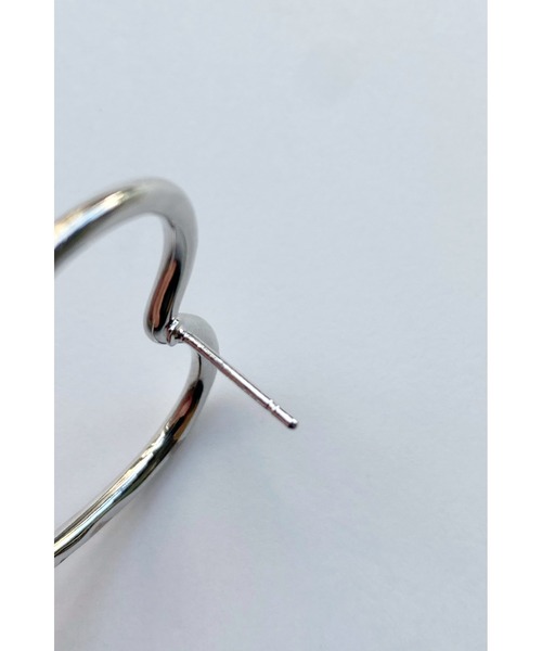 THEATRE PRODUCTS（シアタープロダクツ）の「メタルハートフレームピアス（ピアス（両耳用）・レディース・シルバー/ゴールド・FREE）」の9枚目の写真