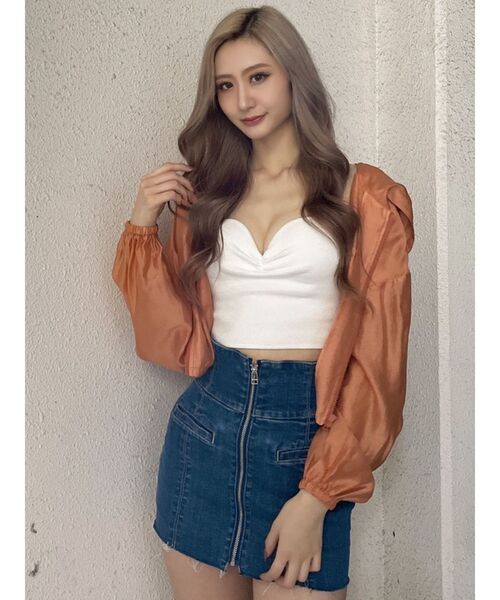 【セール】SHEER SHORT ブルゾン（ブルゾン）｜GYDA（ジェイダ）