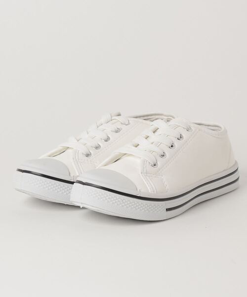 AAA+(サンエープラス)の「オーセンティックローテクスニーカー(スニーカー・メンズ・ベージュ/レッド/ネイビー/ブラック系その他/ブラック/ブラック系その他3/ブラック系その他2/ホワイト系その他/グレー/キナリ/カーキ/イエロー/ピンク/シルバー/ブルー系その他3/レッド系その他/ワイン/ブルー系その他/オレンジ/グレー系その他/ホワイト×ブラック/ホワイト系その他2/グリーン/チェック/ブルー系その他2/ホワイト/ライトブルー/ブラウン・38/40/36/34/42/44/30/28/32/22/26/24)」の2枚目の写真