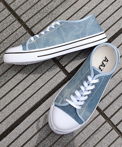 AAA+(サンエープラス)の「オーセンティックローテクスニーカー(スニーカー・メンズ・ベージュ/レッド/ネイビー/ブラック系その他/ブラック/ブラック系その他3/ブラック系その他2/ホワイト系その他/グレー/キナリ/カーキ/イエロー/ピンク/シルバー/ブルー系その他3/レッド系その他/ワイン/ブルー系その他/オレンジ/グレー系その他/ホワイト×ブラック/ホワイト系その他2/グリーン/チェック/ブルー系その他2/ホワイト/ライトブルー/ブラウン・38/40/36/34/42/44/30/28/32/22/26/24)」の18枚目の写真