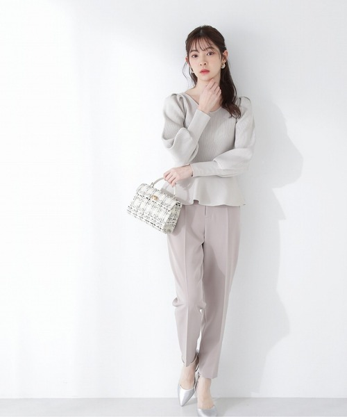 PROPORTION BODY DRESSING（プロポーションボディドレッシング）の「ペプラムニット / 1213170202（ニット/セーター・レディース・グレー/イエロー/ブルー・FREE）」の21枚目の写真