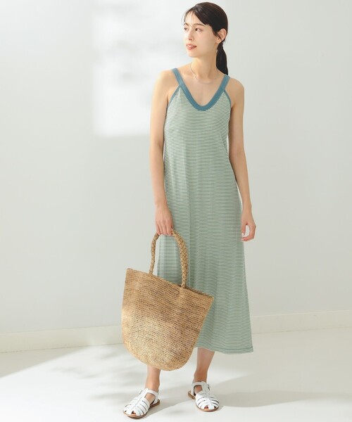 MILLER（ミラー）の「MILLER × B:MING by BEAMS / 別注 カップ Vネック ワンピース（ワンピース・レディース・レッド系/ブルー/ネイビー系・FREE）」の7枚目の写真