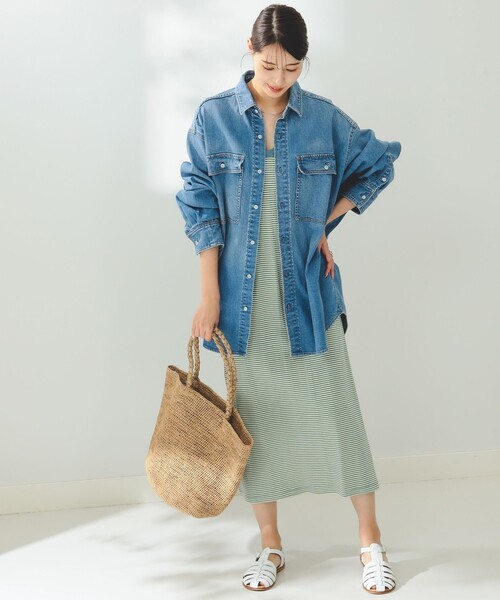 MILLER（ミラー）の「MILLER × B:MING by BEAMS / 別注 カップ Vネック ワンピース（ワンピース・レディース・レッド系/ブルー/ネイビー系・FREE）」の9枚目の写真