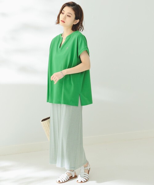 MILLER（ミラー）の「MILLER × B:MING by BEAMS / 別注 カップ Vネック ワンピース（ワンピース・レディース・レッド系/ブルー/ネイビー系・FREE）」の10枚目の写真