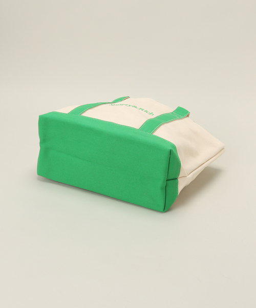 SPORTY&RICH(スポーティアンドリッチ)の「【SPORTY&RICH / スポーティアンドリッチ】SERIF TWO TONE TOTE(トートバッグ・メンズ・ホワイト系その他・FREE)」の5枚目の写真
