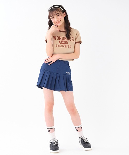 by LOVEiT（バイラビット）の「インパンつきティアードミニ（スカート・キッズ・エメラルド/ネイビー/ピンク/ブラック・130cm/160cm/140cm/150cm/120cm）」の16枚目の写真