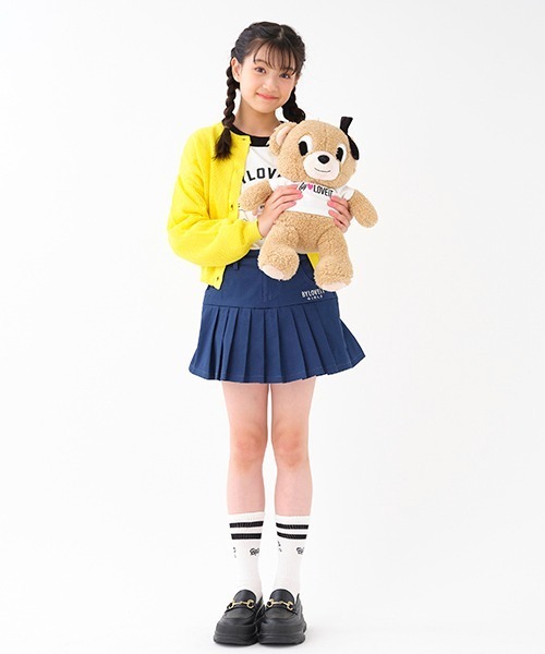 by LOVEiT（バイラビット）の「インパンつきティアードミニ（スカート・キッズ・エメラルド/ネイビー/ピンク/ブラック・130cm/160cm/140cm/150cm/120cm）」の17枚目の写真