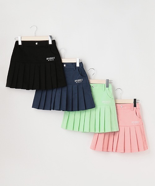 by LOVEiT（バイラビット）の「インパンつきティアードミニ（スカート・キッズ・エメラルド/ネイビー/ピンク/ブラック・130cm/160cm/140cm/150cm/120cm）」の15枚目の写真