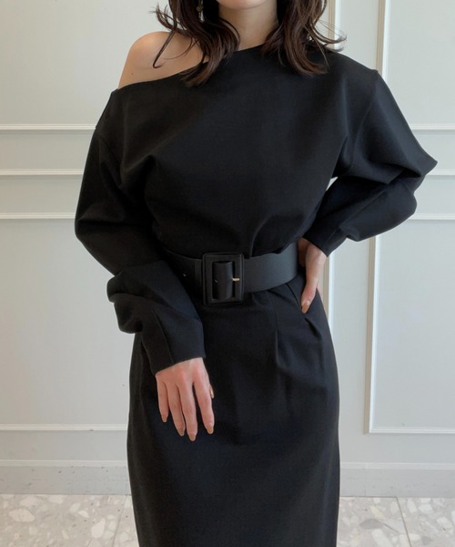 EIMY ISTOIRE（エイミーイストワール）の「スクエアバックルカラーベルト（ベルト・レディース・ホワイト/ブラック/ベージュ/ピンク/シルバー/ブルー/レッド/イエロー・FREE）」の10枚目の写真