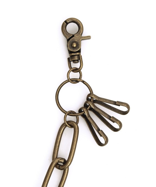 an meets zakka（アンミツザッカ）の「an meets zakka 鎖ウォレットチェーン（ウォレットチェーン・メンズ・シルバー/アンティークゴールド/ゴールド/ガンメタ/アンティークシルバー・ONE SIZE/ONESIZE）」の19枚目の写真