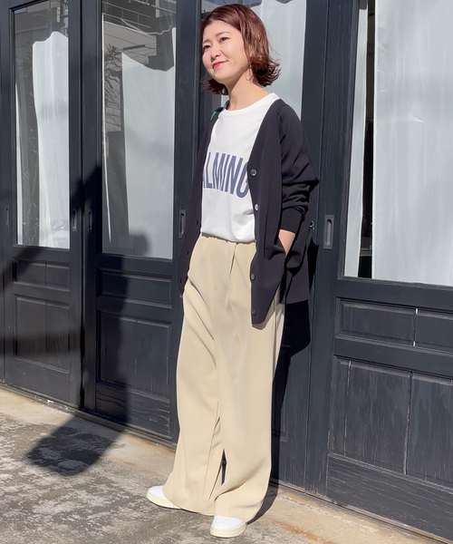Spick & Span(スピックアンドスパン)の「CALMINGフレンチT(Tシャツ/カットソー・レディース・グリーン/ブルー系その他/ピンク・FREE)」の13枚目の写真