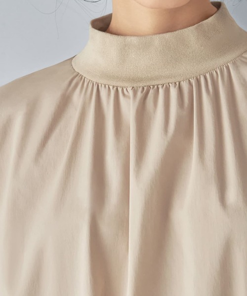 STYLE DELI(スタイルデリ)の「【LUXE】リブポイントロングワンピース(ワンピース・レディース・ブラック/ベージュ・01/02)」の9枚目の写真