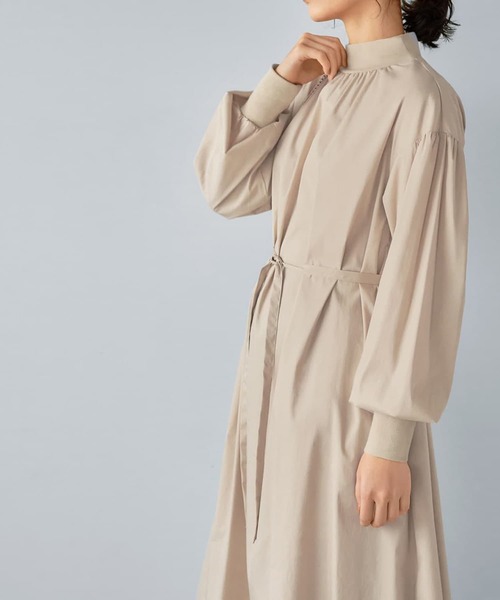 STYLE DELI(スタイルデリ)の「【LUXE】リブポイントロングワンピース(ワンピース・レディース・ブラック/ベージュ・01/02)」の15枚目の写真