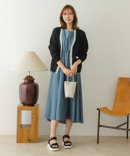 RODE SKO（ロデスコ）の「タテナガミニショルダーバッグ（ショルダーバッグ・レディース・イエロー/モカ/ブラック/ライトブルー/アイボリー・ONE）」の10枚目の写真