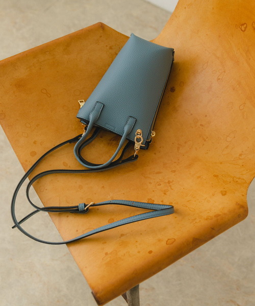 RODE SKO（ロデスコ）の「タテナガミニショルダーバッグ（ショルダーバッグ・レディース・イエロー/モカ/ブラック/ライトブルー/アイボリー・ONE）」の21枚目の写真