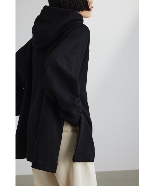 STYLEMIXER（スタイルミキサー）の「サイドスリットルーズフーディ（スウェット・レディース・ブラック/ホワイト/ピンク・FREE）」の21枚目の写真