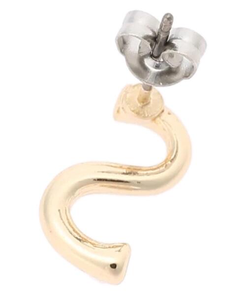 AMERICAN HOLIC(アメリカンホリック)の「ポイントパールイニシャルピアスGD(ピアス(両耳用)・レディース・A/H/K/M/S・FREE)」の12枚目の写真