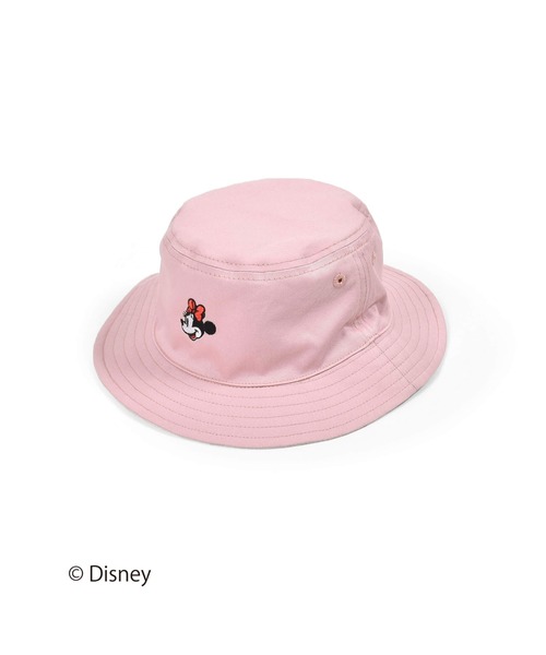 SLAP SLIP（スラップスリップ）の「SLAPSLIP/【Disney】ミッキーマウス/ミニーマウス/フェイス刺繍総柄リバーシブルバケットハット/ディズニー(50~54cm)（ハット・キッズ・ブルー/ピンク・X-SMALL/SMALL/MEDIUM）」の9枚目の写真