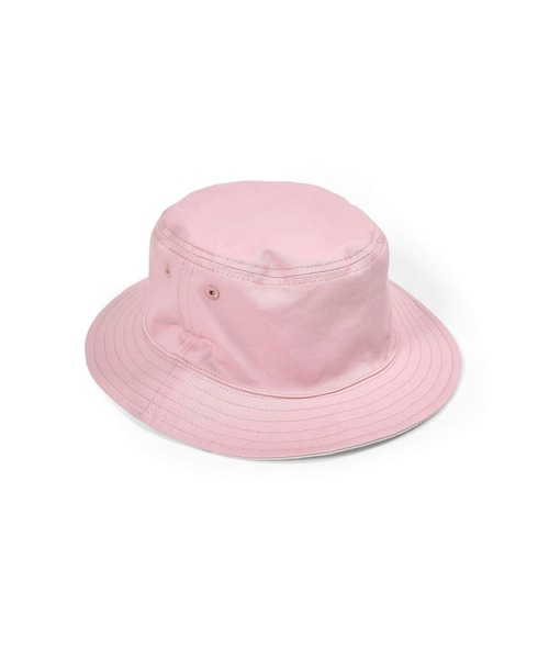 SLAP SLIP（スラップスリップ）の「SLAPSLIP/【Disney】ミッキーマウス/ミニーマウス/フェイス刺繍総柄リバーシブルバケットハット/ディズニー(50~54cm)（ハット・キッズ・ブルー/ピンク・X-SMALL/SMALL/MEDIUM）」の11枚目の写真